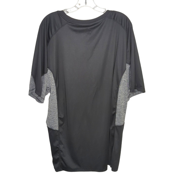 UNIVERSITY OF IOWA HAWKEYES Black and Gray Men Shirt 2X KA Knights Apparel - Picture 3 of 6